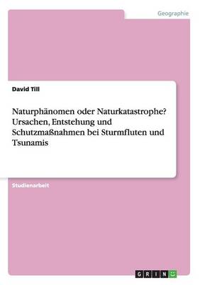 Naturph nomen Oder Naturkatastrophe? Ursachen, Entstehung Und Schutzma nahmen Bei Sturmfluten Und Tsunamis (Paperback)