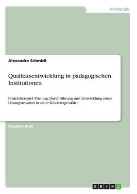 Qualitatsentwicklung in Padagogischen Institutionen (Paperback)