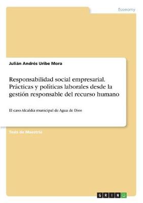 Responsabilidad Social Empresarial. Practicas Y Politicas Laborales Desde La Gestion Responsable del Recurso Humano (Paperback)