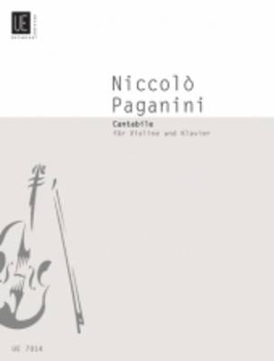 Cantabile in D for Violin and Piano (Book)