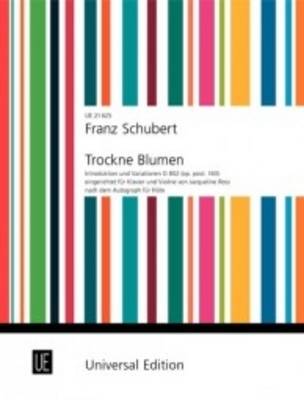 Trockne Blumen (Sheet music)