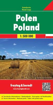 Poland Road Map 1:500 000 (Sheet map, folded)