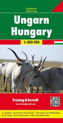 Hungary Road Map 1:400 000 (Sheet map, folded)