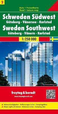 Sweden 2 Gothenburg: Goteborg, Vanersee, Karlstad No. 2: FB.Z02 (Sheet map, folded)