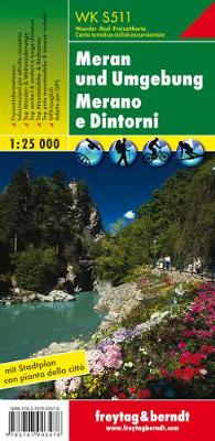Merano and Surroundings Hiking + Leisure Map 1:25 000 (Sheet map, folded)