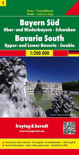 Bavaria South and Middle: FB.D202 (Sheet map, folded)