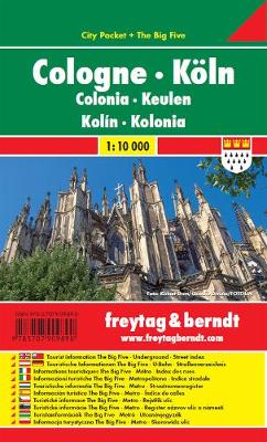 Cologne City Pocket + the Big Five Waterproof 1:10 000 (Sheet map, folded)