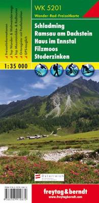 Schladming - Ramsau am Dachstein - Haus Im Ennstal - Filzmoos - Stoderzinken Hiking + Leisure Map 1:35 000 (Sheet map, folded)