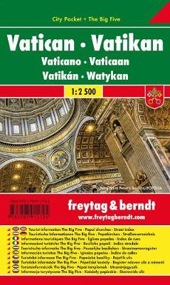Vatican City Pocket + the Big Five Waterproof 1:2 500 (Sheet map, folded)