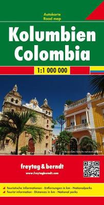 Colombia Road Map 1:1 000 000 (Sheet map, folded)