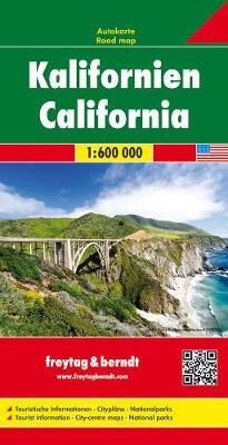 California Road Map 1:600 000 (Sheet map, folded)