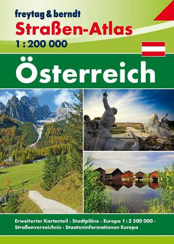 Austria Road Atlas 1:200 001 (Sheet map, folded)
