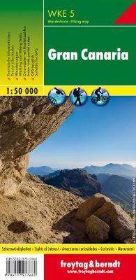 Freytag-Berndt Gran Canaria, Walking Map 1, 50.000