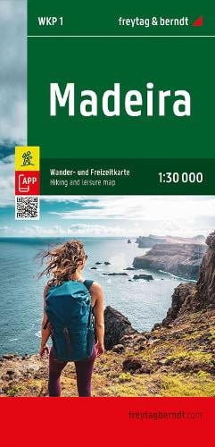 Freytag-Berndt Madeira, Walking Map 1, 30.000