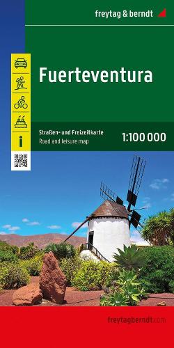 Freytag-Berndt Fuerteventura - Canary Islands, Road Map 1, 100.000