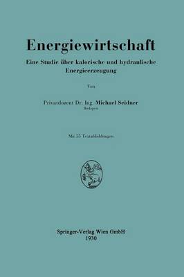 Energiewirtschaft: Eine Studie �ber Kalorische Und Hydraulische Energieerzeugung (Paperback)