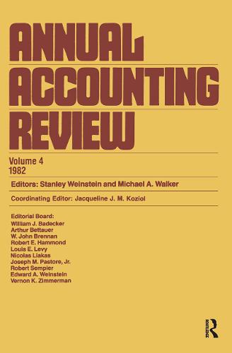 Annual Accounting Review (Vol (Hardback)