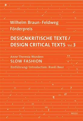Slow Fashion: Alternative Fashion Concepts (Paperback)