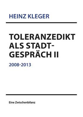 Toleranzedikt ALS Stadtgesprach II (Paperback)