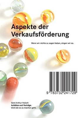 Aspekte Der Verkaufsforderung (Paperback)
