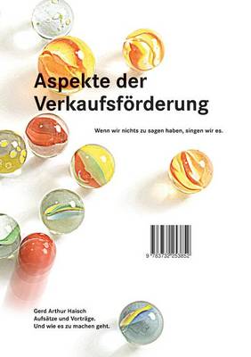 Aspekte Der Verkaufsforderung (Paperback)