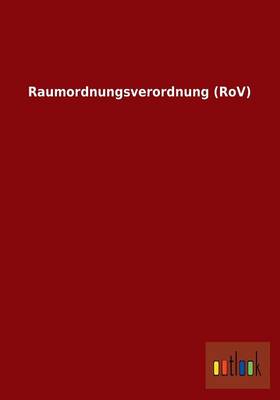 Raumordnungsverordnung (Rov) (Paperback)