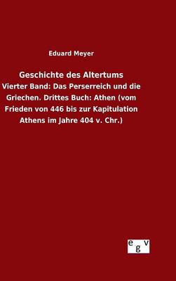 Geschichte Des Altertums (Hardback)