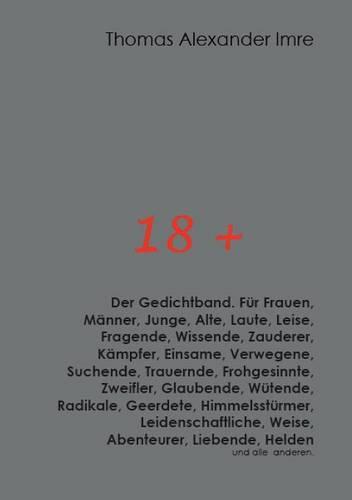 18+ Der Gedichtband. (Paperback)