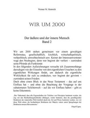 Wir Um 2000 - Band 2 (Paperback)