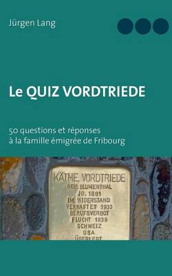 Le Quiz Vordtriede (Paperback)