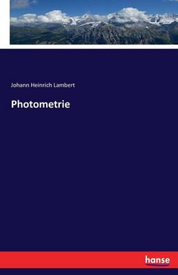 Photometrie (Paperback)