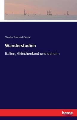Wanderstudien (Paperback)