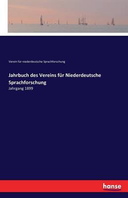 Jahrbuch Des Vereins Fur Niederdeutsche Sprachforschung (Paperback)