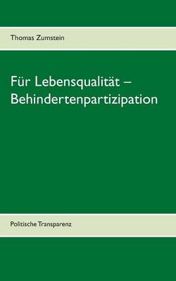 Fur Lebensqualitat - Behindertenpartizipation (Paperback)