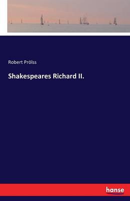 Shakespeares Richard II. (Paperback)