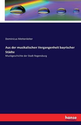 Aus Der Musikalischen Vergangenheit Bayrischer Stadte (Paperback)