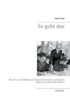 So Geht Das (Paperback)