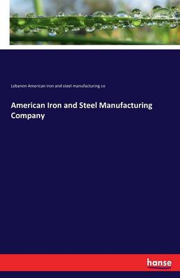 American Iron and Steel Manufacturing Company (Paperback)