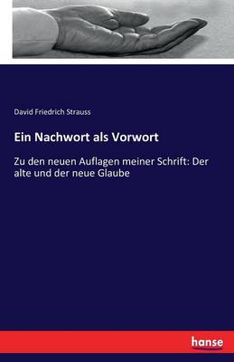 Ein Nachwort ALS Vorwort (Paperback)