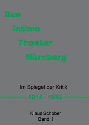 Das Intime Theater Nurnberg (Paperback)