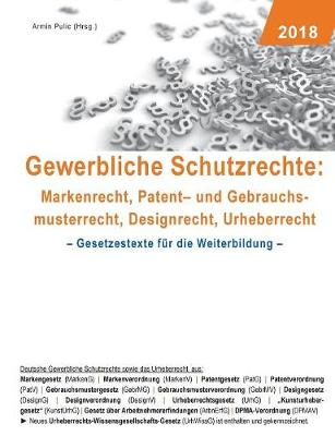 Gewerbliche Schutzrechte: Markenrecht, Patent- Und Gebrauchsmusterrecht, Designrecht, Urheberrecht (Paperback)