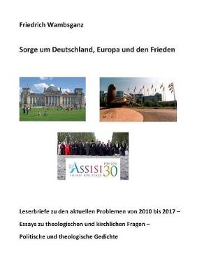Sorge Um Deutschland, Europa Und Den Frieden (Paperback)