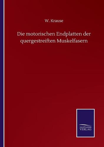 Die motorischen Endplatten der quergestreiften Muskelfasern (Paperback)