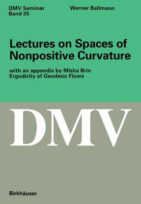 Lectures on Spaces of Nonpositive Curvature - Oberwolfach Seminars 25 (Paperback)