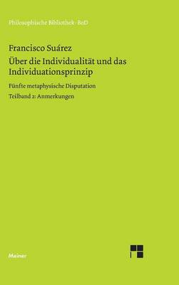 Uber Die Individualitat Und Das Individuationsprinzip (Hardback)