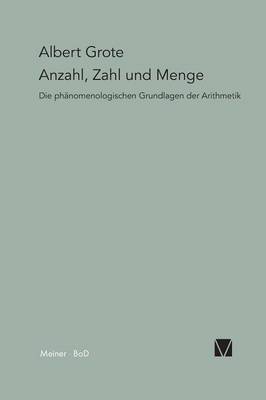 Anzahl, Zahl Und Menge - Paradeigmata 3 (Paperback)