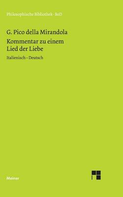 Kommentar Zu Einem Lied Der Liebe (Hardback)