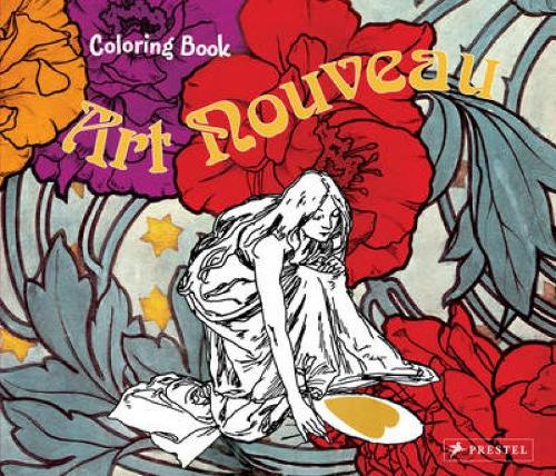 Art Nouveau: Coloring Book (Paperback)