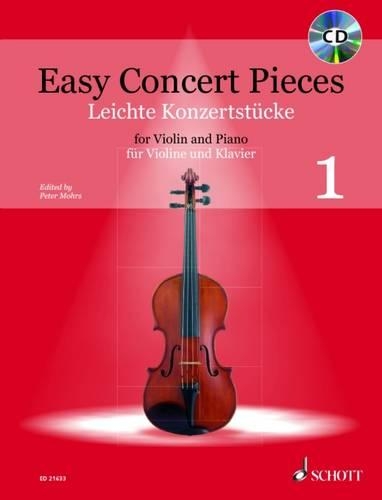 Easy Concert Pieces for Violin and Piano + CD: Includes CD of Performances and Backing Tracks
