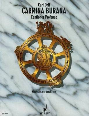 Carmina Burana Vocal Score (Paperback)